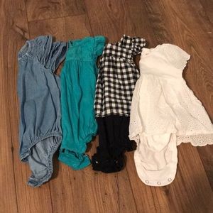 6month romper bundle